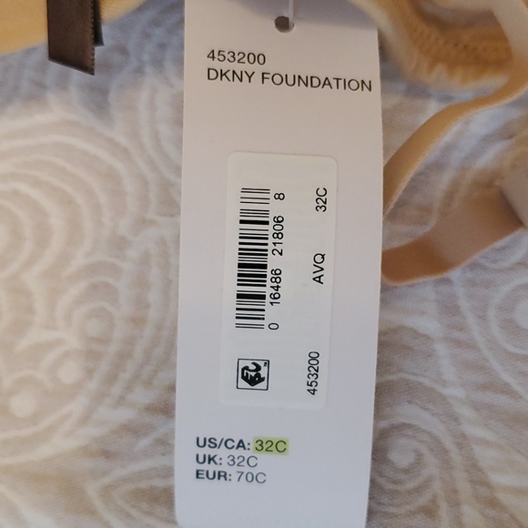 3 DKNY Fusion Perfect Bra NWT - Picture 4 of 4